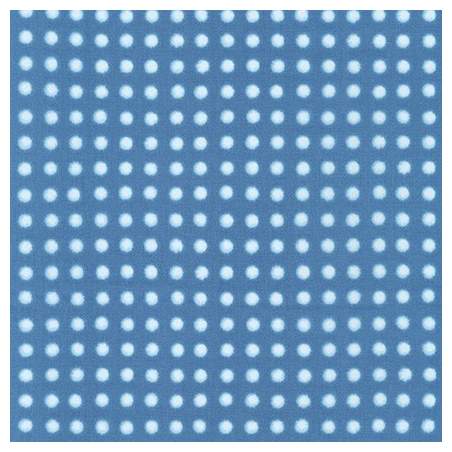 Shibori Blues Blue, Tessuto giapponese blu con pois - Robert Kaufman