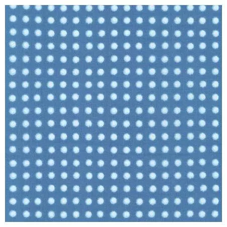 Shibori Blues Blue, Tessuto giapponese blu con pois - Robert Kaufman