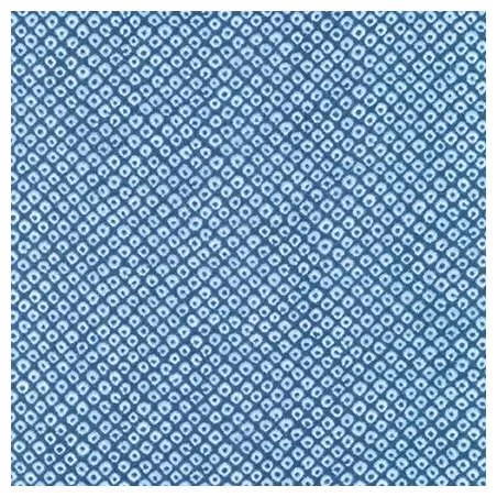 Shibori Blues Blue, Tessuto giapponese blu con punti - Robert Kaufman Robert Kaufman - 1
