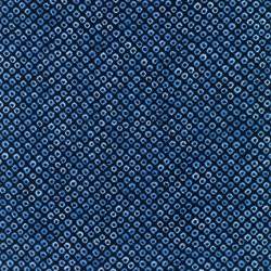 Shibori Blues Navy, Tessuto giapponese blu marina con punti - Robert Kaufman Robert Kaufman - 1