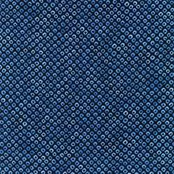 Shibori Blues Navy, Tessuto giapponese blu marina con punti - Robert Kaufman