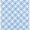 Shibori Blues White,  Tessuto giapponese bianco con cerchi blu - Robert Kaufman