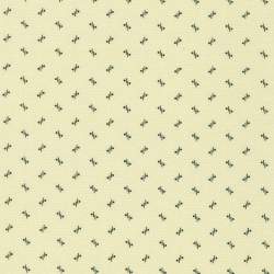 Wild Oats & Honey Straw, tessuto Beige Paglia con pois e linee - Robert Kaufman