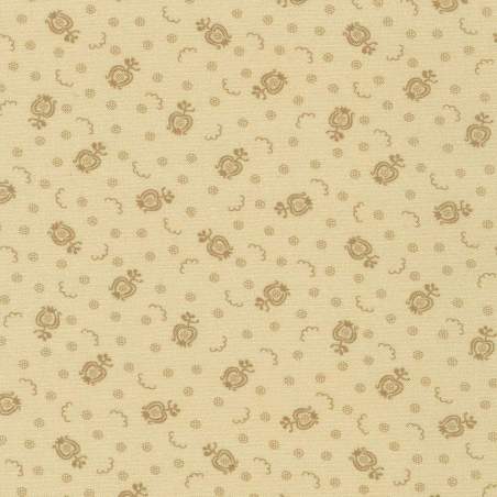 Wild Oats & Honey Beige, tessuto Beige con disegni astratti - Robert Kaufman