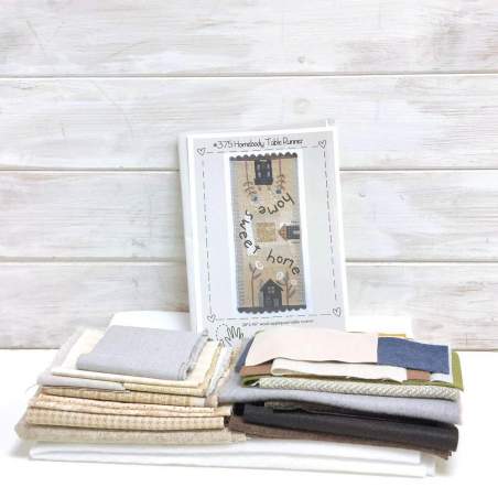 Homebody Table Runner - Kit Runner da Tavolo, 20 x 45 pollici, by Heart to Hand