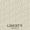 Heirloom Collection 2, Little Buds, tessuto bianco con piccoli boccioli rossi e gialli  - Liberty Quilting Liberty Fabrics - 1