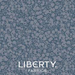 Wiltshire Shadow Denim, tessuto azzurro jeans tono su tono - Liberty Fabrics Liberty Fabrics - 1