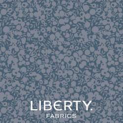 Wiltshire Shadow Denim, tessuto azzurro jeans tono su tono - Liberty Fabrics Liberty Fabrics - 1