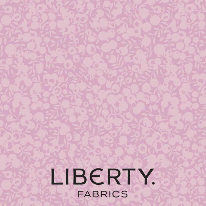 Wiltshire Shadow Dusted Violet, tessuto violetto tono su tono - Liberty Fabrics Liberty Fabrics - 1