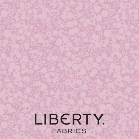Wiltshire Shadow Dusted Violet, tessuto violetto tono su tono - Liberty Fabrics Liberty Fabrics - 1