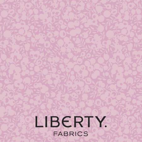 Wiltshire Shadow Dusted Violet, tessuto violetto tono su tono - Liberty Fabrics Liberty Fabrics - 1