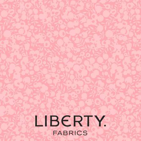 Wiltshire Shadow, Rose Pink, tessuto rosa tono su tono - Liberty Fabrics Liberty Fabrics - 1