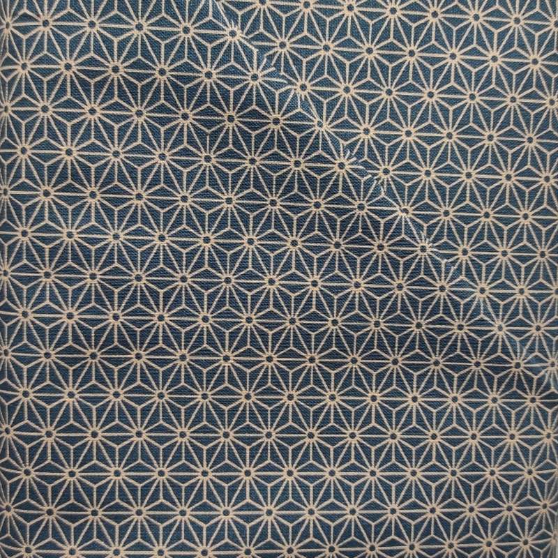 Sevenberry, Tessuto Ottanio con Disegno Giapponese Sojitz Fashion - 1 Sevenberry, Tessuto Ottanio con Disegno Giapponese Sojitz Fashion - 1