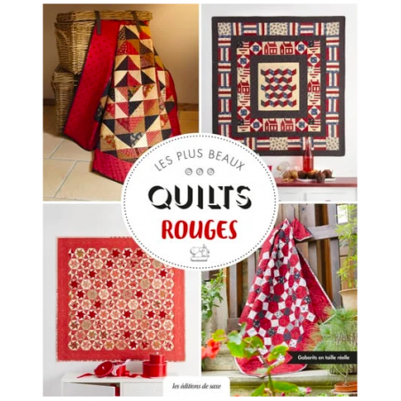 Les plus beaux Quilts Rouges, di autori vari