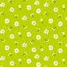 London Parks Dulwich Daisy, Tessuto verde con margherite - Liberty Fabrics