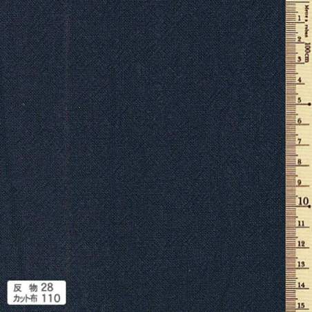 Tessuto per Sashiko Tinto in Filo Blu Notte