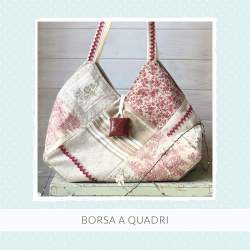 Borsa a Quadri - Cartamodello PDF