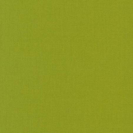 Kona Cotton Lime , Tessuto Verde Lime Tinta Unita - Robert Kaufman