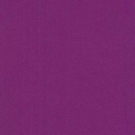 Kona Cotton Dark Violet, Tessuto Viola Scuro Tinta Unita - Robert Kaufman Robert Kaufman - 1