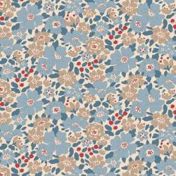 Tilda Creating Memories, Summer and Ocean Blues, Harper Blue Tilda Fabrics - 1