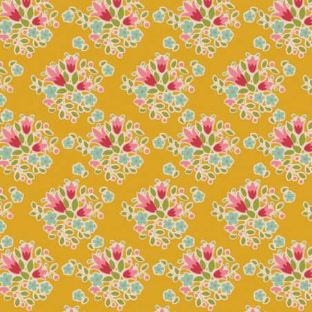 Tilda Creating Memories, Spring & Easter Pastels, Lulu Yellow Tilda Fabrics - 1