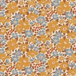 Tilda Creating Memories, Autumn Thanksgiving Halloween, Harper Saffron Tilda Fabrics - 1