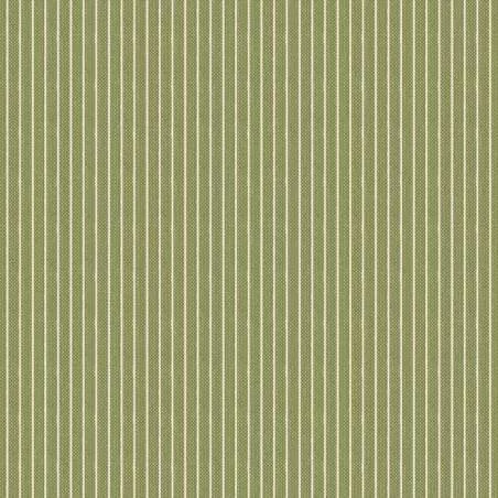 Tilda Creating Memories, Winter Reds and Greens, Stripe Green Tilda Fabrics - 1