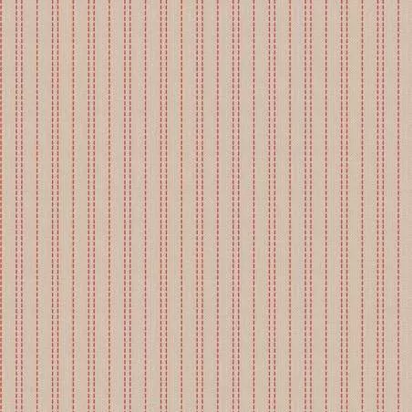 Tilda Creating Memories, Winter Reds and Greens, Seamstripe Red Tilda Fabrics - 1