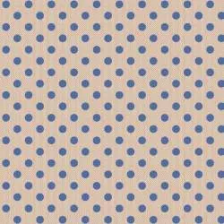 Tilda Creating Memories, Summer and Ocean Blues, Polkadot Blue Tilda Fabrics - 1