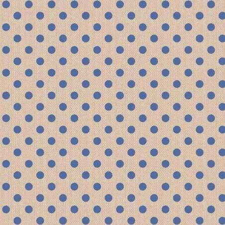 Tilda Creating Memories, Summer and Ocean Blues, Polkadot Blue Tilda Fabrics - 1