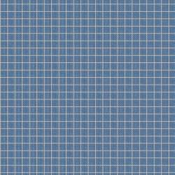 Tilda Creating Memories, Summer and Ocean Blues, Plaid Blue Tilda Fabrics - 1