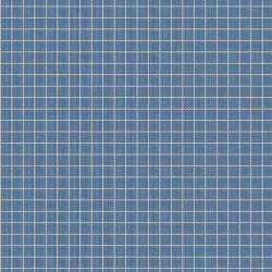 Tilda Creating Memories, Summer and Ocean Blues, Plaid Blue Tilda Fabrics - 1