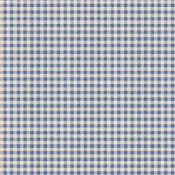 Tilda Creating Memories, Summer and Ocean Blues, Gingham Blue Tilda Fabrics - 1