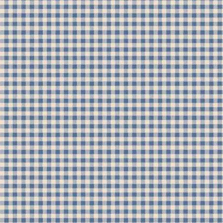 Tilda Creating Memories, Summer and Ocean Blues, Gingham Blue Tilda Fabrics - 1