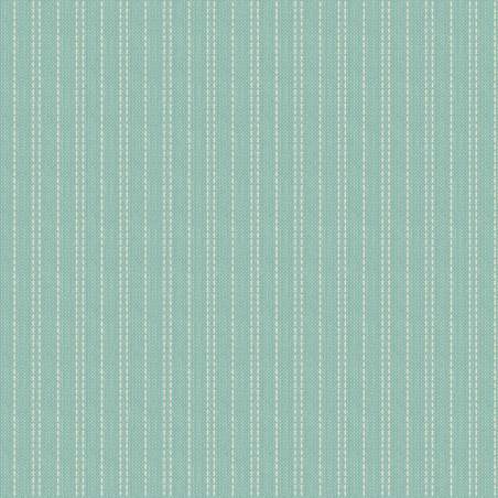 Tilda Creating Memories, Spring & Easter Pastels, Seamstripe Teal Tilda Fabrics - 1