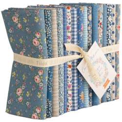 Tilda Creating Memories, Summer and Ocean Blues, 16 Fat Quarter Tilda Fabrics - 1