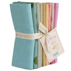 Tilda Creating Memories, Spring & Easter Pastels, 9 Fat Quarter Chambray Tilda Fabrics - 1