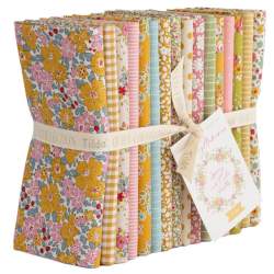 Tilda Creating Memories, Spring & Easter Pastels, 16 Fat Quarter Tilda Fabrics - 1