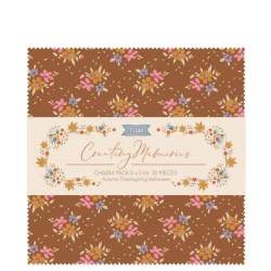 Tilda Creating Memories, Autumn Thanksgiving Halloween, CharmPack 32 Quadrati Tilda Fabrics - 1