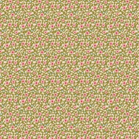 Tilda Creating Memories, Spring & Easter Pastels, Brie Green Tilda Fabrics - 1