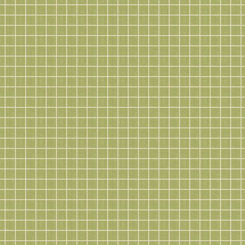 Tilda Creating Memories, Spring & Easter Pastels, Plaid Pea Green Tilda Fabrics - 1