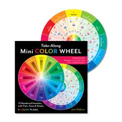 Take-along Mini Color Wheel, Cerchio cromatico portatile per la guida all'abbinamento dei colori Stim Italia srl - 2