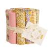 Tilda Creating Memories, Spring & Easter Pastels, 16 Fat Eight Roll Tilda Fabrics - 1