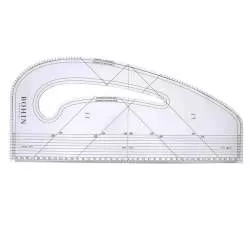 Bohin, Regolo Curvilineo rigido per modelli