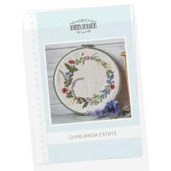 Ghirlanda Estate - Cartamodello Stampato di Ricamo Classico Roberta De Marchi - 1
