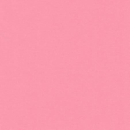 Kona Cotton Bubble Gum, Tessuto Rosa Pastelloso Tinta Unita - Robert Kaufman