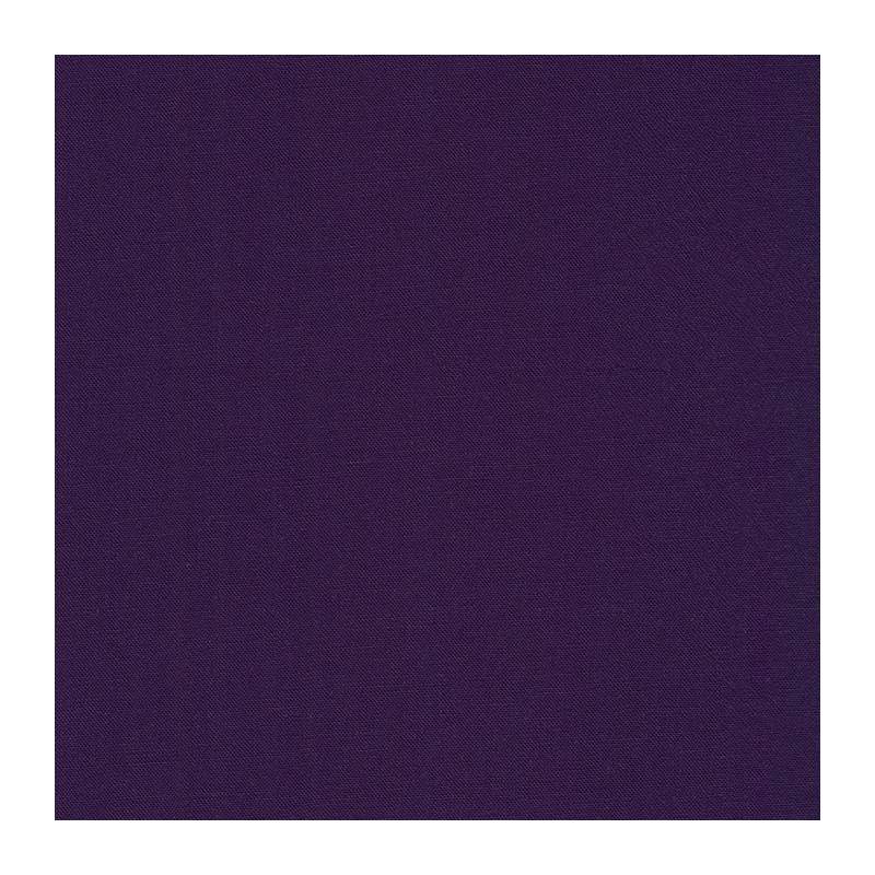 Kona Cotton Midnight, Tessuto Viola Melanzana Tinta Unita - Robert Kaufman Robert Kaufman - 1