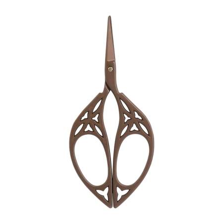 Simplicity Vintage, Forbici da Ricamo in metallo brunito - 9 cm