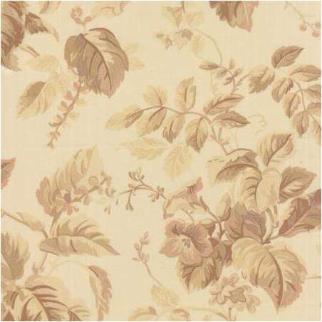 Moda Fabrics Sticks and Stones by Laundry Basket Quilts, Tessuto Beige con grandi fiori tono su tono