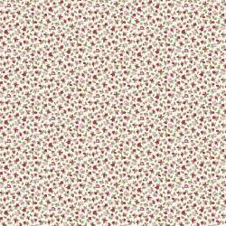 Heirloom 3 Collection, Little Buds, tessuto bianco con piccoli boccioli - Liberty Quilting Liberty Fabrics - 1